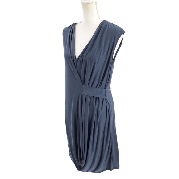 HD in Paris Anthropologie NEW Womens Size Small Draped Brynn Dress Faux Wrap - Picture 4 of 7